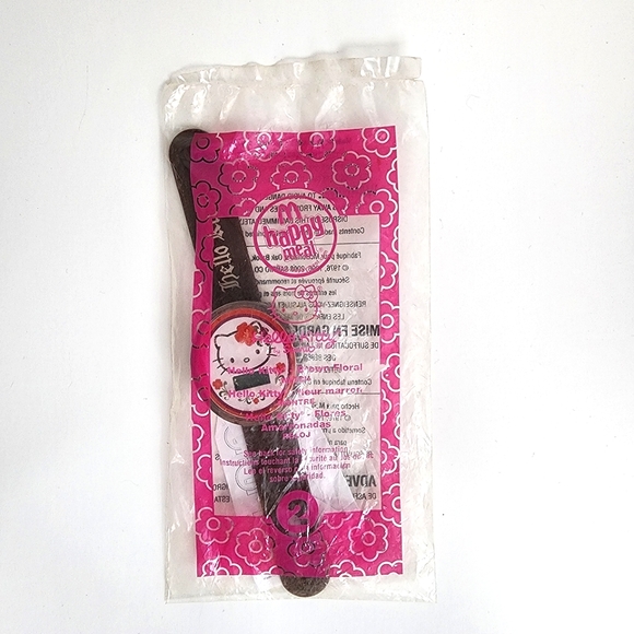 Hello Kitty Sealed 2008 McDonald's Happy Meal Watch - Picture 1 of 5